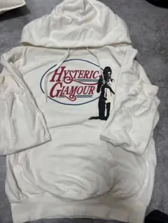 HYSTERIC GLAMOUR ホワイトパーカー