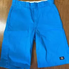 希少　Dickies ディッキーズ ハーフパンツ ショートパンツ ブルー　水色のサムネイル