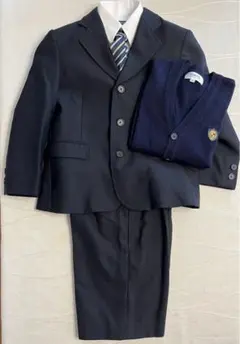 120㎝男の子　フォーマルセット (カーディガン付き)