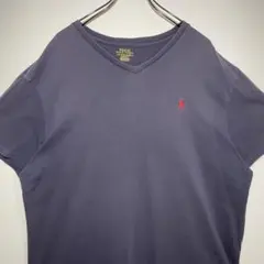 POLO ラルフローレン　Tシャツ　サイズXL ワンポイント刺繍ロゴ　希少　古着