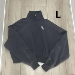 着1 美品　MLB レディース　長袖ハーフジップトレーナー　Lサイズ