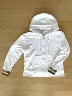 MONCLER ジップアップパーカー ホワイトのサムネイル