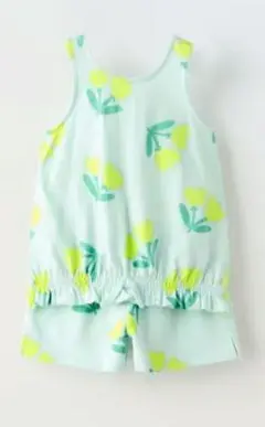 ZARA タンクトップ&バミューダパンツ セットアップ　92cm