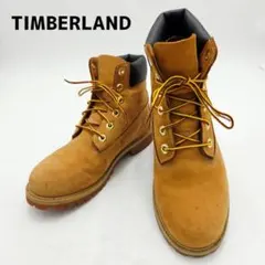 Timberland　6インチプレミアム　イエローブーツ　防水　24.5cm　茶のサムネイル