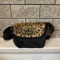 xgirl レオパードファー ショルダーバッグ