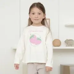 Lycee mine型崩れしないやわらかコットンアソートプリントAラインTシャツ