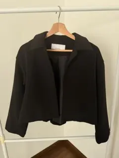 【美品✨】フェイクウールショートコート ENsMOL.