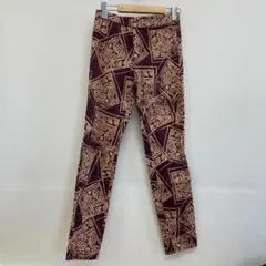 【UNIQLO】レディースパンツ 幾何学模様 スリムフィットパンツ　L