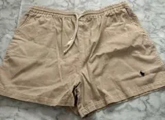 ポロラルフローレン チノショーツ ポニー刺繍 ベージュ M相当