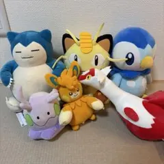 ポケモン プライズ めちゃもふぐっと ぬいぐるみ まとめ売り - メルカリ