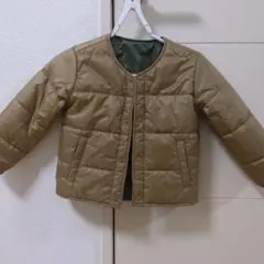 リバーシブル中綿コート 110