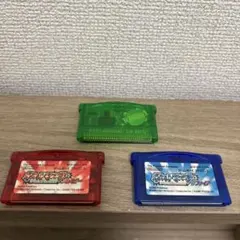 ゲームボーイアドバンス ルビー•サファイア•エメラルドまとめ売り
