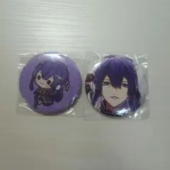 長尾景　缶バッジ　DMMスクラッチ