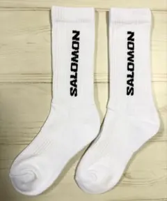 salomon サロモン ソックス 靴下 ホワイト 白