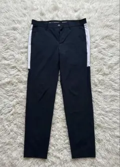 デサントゴルフ【美品】ロングパンツ メンズ 4WAYストレッチサッカーパンツ黒L 美品】デサントゴルフ 4WAYストレッチパンツ クーリスト 黒 Lサイズ