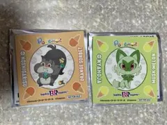 サーティワン　ポケモン　ステッカー　ホシガリス　ニャオハのサムネイル