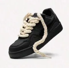 最安値　PLATFORM THICK ROPE 厚底geek スニーカー