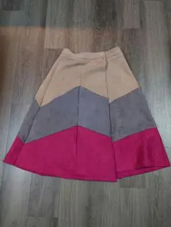 rps 巻きスカート フレアスカート ベージュ グレー ピンク