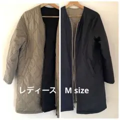 キルティングコート リバーシブル