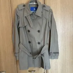 春用　バーバリーブルーレーベル　カーキ　サイズ38 ハーフトレンチ