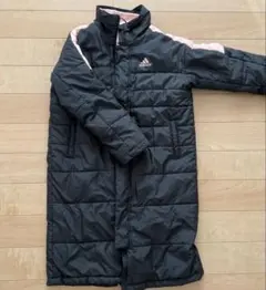 キッズ　140cm adidas ダウンコート　ベンチコート