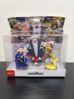 amiibo すりみ連合セットスプラトゥーン（フウカ／ウツホ／マンタロー）