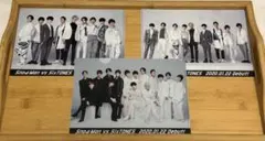 Snow Man vs SixTONES 特典ミニクリアファイル 3枚セット