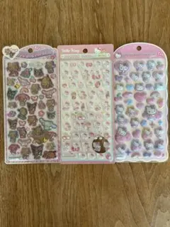 ［新品正規品］ボンボンドロップシールミニほか2点セット