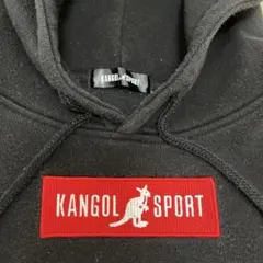 レディース KANGOL SPORT パーカー 黒 白 グレー