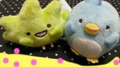 すみっコぐらしばんざいゴムひも付きマスコット2個