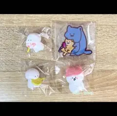 【お文具といっしょ】ガチャ＆タワレココラボアクスタ／4点セット