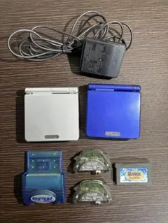 2025年最新】ゲームボーイアドバンスSP ブルーの人気アイテム - メルカリ