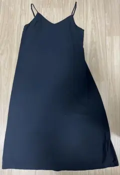 組曲 キャミワンピース 黒 サイズ: 3 接触冷感