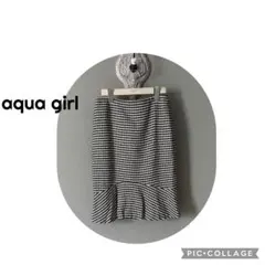 aqua girl 千鳥格子柄 タイトスカート38のサムネイル