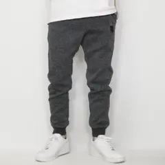 GRAMICCI ボンディングニット フリースナローリブパンツ【XL】チャコール