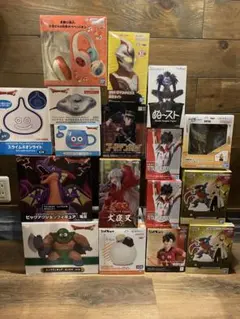 ドラゴンクエスト ハイキュー　などフィギュアとグッズセット17点セットまとめ売り