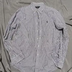 Ralph Lauren ストライプシャツ L カスタムフィット