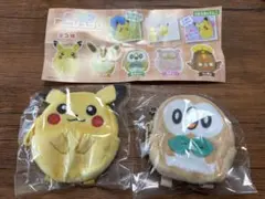 ポケモンミニリュック ピカチュウ モクロー 2種セット ガチャ