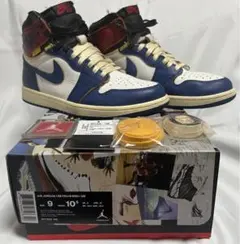 Union × Nike Air Jordan 1 Retro High US9