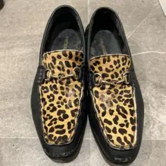 美品】マイケルコース ローファー ヒョウ柄 レオパード 24cm - メルカリ