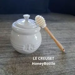 LE CREUSET ハニーポット ハニーディッパー付　ホワイトのサムネイル