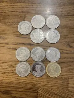 旭日50銭銀貨 25枚まとめ売り 重さ合計約252g(純銀換算約201g) - メルカリ