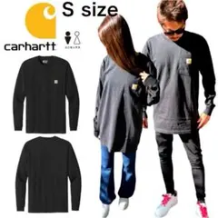 カーハート CARHARTT 長袖Tシャツ トップス K126 ブラック S
