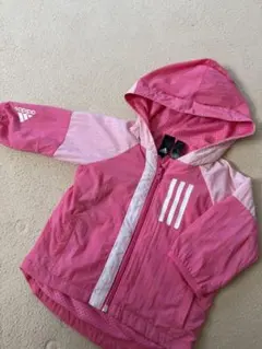 adidas/ナイロンジャケット/ベビー/アウター/70cm/ピンクのサムネイル