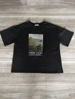 ⭐︎Bonjour sagan アートプリント Tシャツのサムネイル