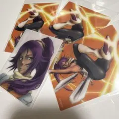 四楓院夜一　カード　TSUTAYA BLEACH
