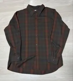 ユニクロU 2021AW ヘビーフランネルオーバーサイズシャツ　長袖