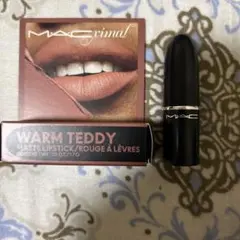 新品未使用 MAC マキシマル マット ミニリップ WARM TEDDY 669