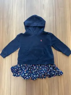 Ralph Lauren 90〜100㎝ 3T ネイビーパーカー