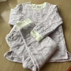 ワコール KIDS 薄紫 長袖パジャマ 110-125cm